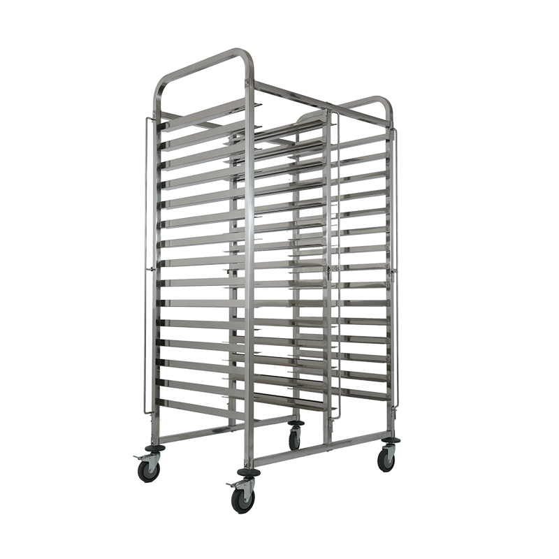 Kitchen Baking Trolley - Edelstahl-Backblechwagen, Brotbackofenwagen, Küchenwagen, Metall-Kühlblechständer, Backblechwagen