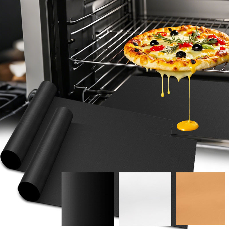 Super Kitchen Baking Mat - Neue Ofeneinlagen, wiederverwendbar, antihaftbeschichtet, schmutzabweisend, hitzebeständig,