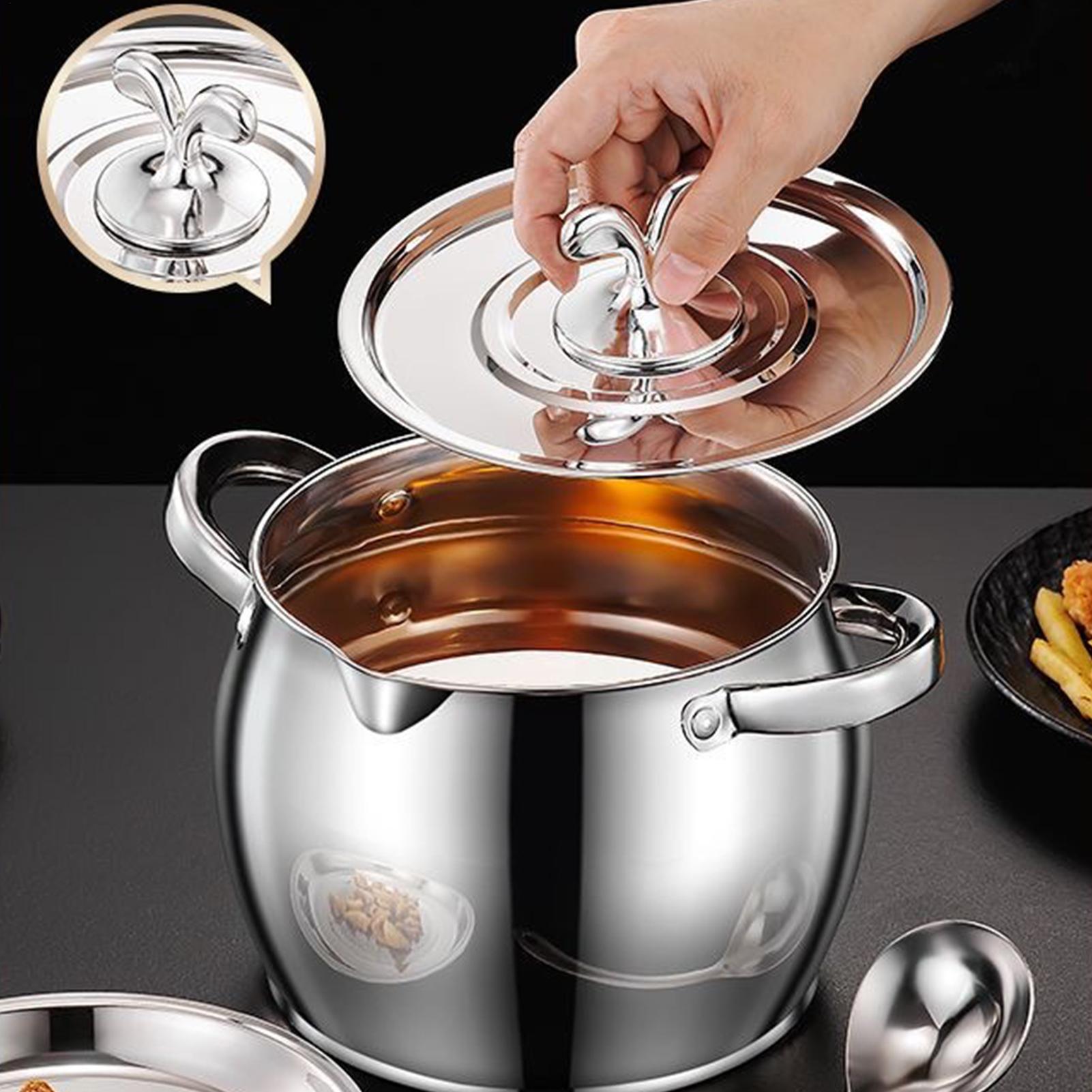 Kitchen Baking Canisters - Fettbehälter für die Küche Edelstahl-Fettaufbewahrungsdosen Fettbehälter