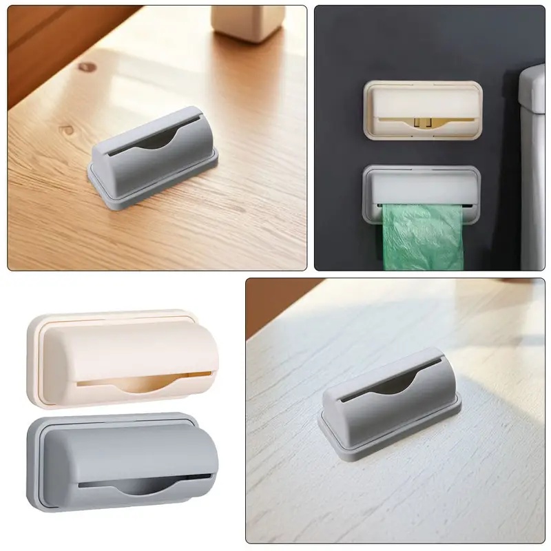 Kitchen Baking Organization - 1/2/3/4 Stück Wandmontierter Müllbeutelspender Küchen-Organizer zur