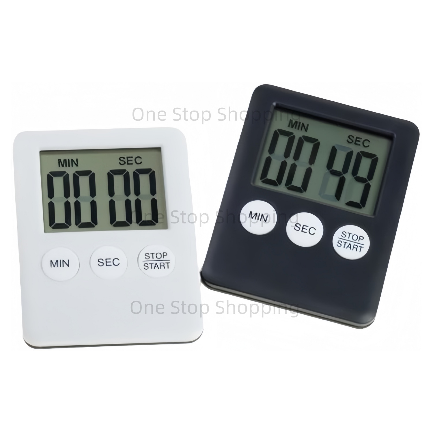 Kitchen Baking Game - Magnetische Küchentimer mit digitalem LCD-Alarm, ultradünner