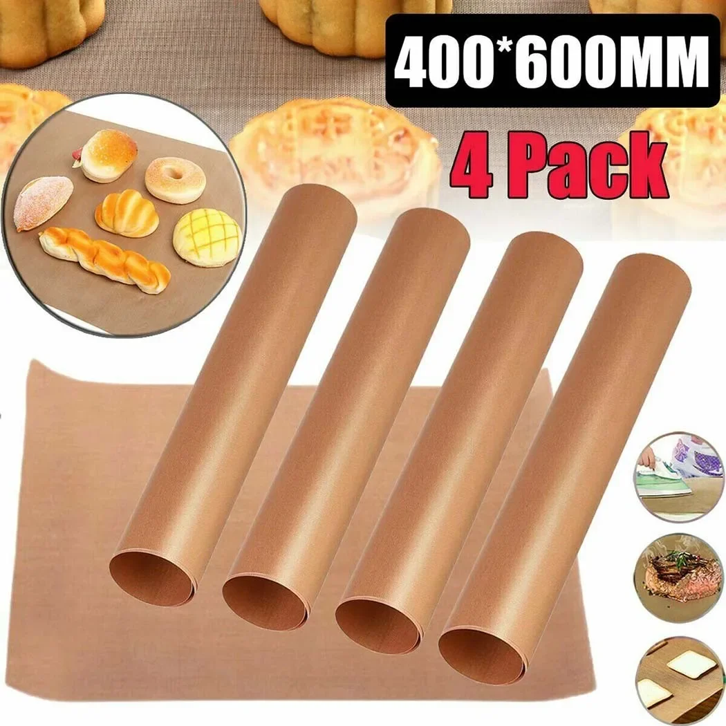 Super Kitchen Baking Mat - 4 stücke Nicht-stick BBQ Grill Matte