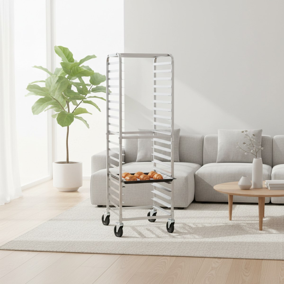 Kommerzieller Backwagen mit 20 – Kitchen Baking Trolley Bewertung und Preis