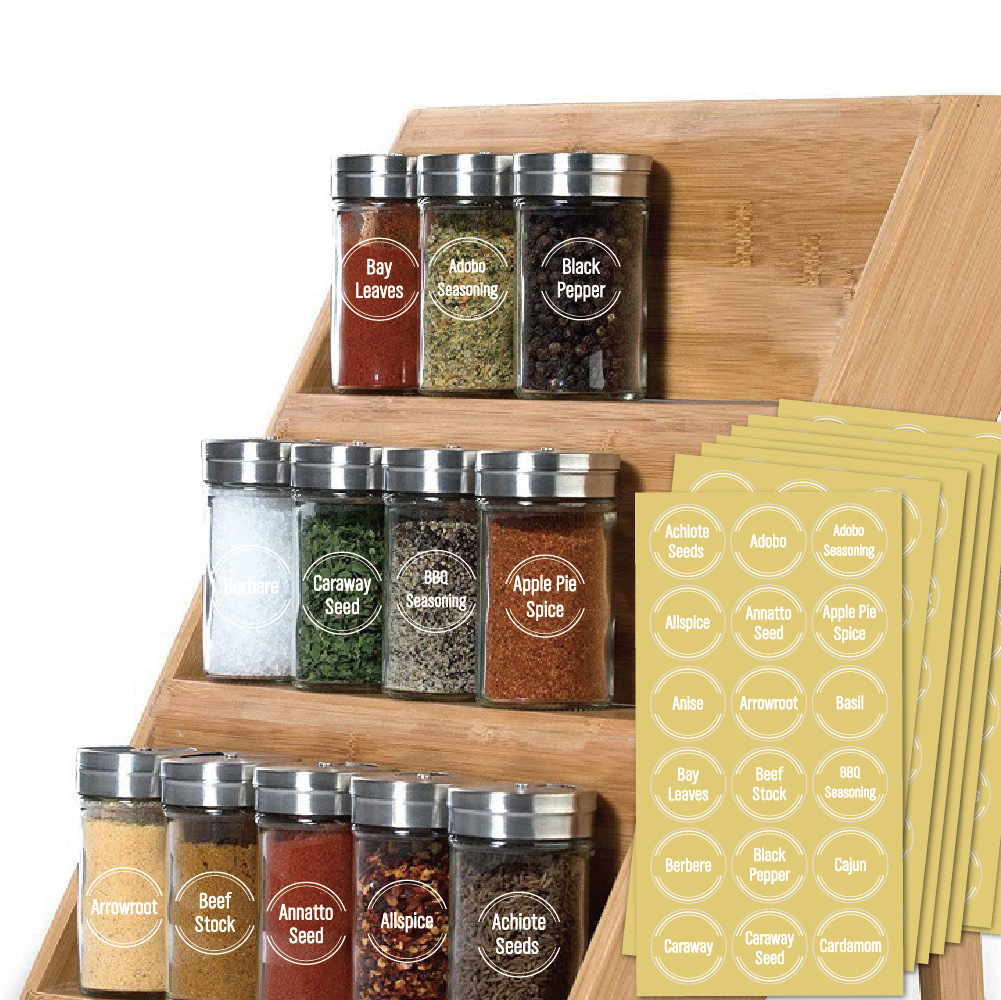 144 Stück Gewürzglas-Etiketten – Kitchen Baking Tools Names Bewertung und Preis