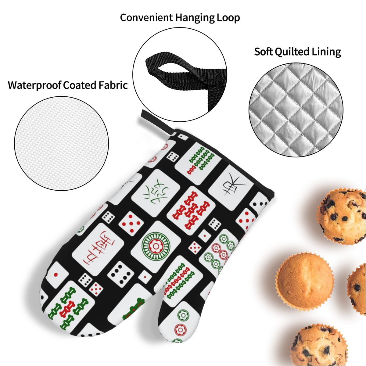 Mahjong-Steine, Spielwürfel, O – Kitchen Baking Game Bewertung und Preis
