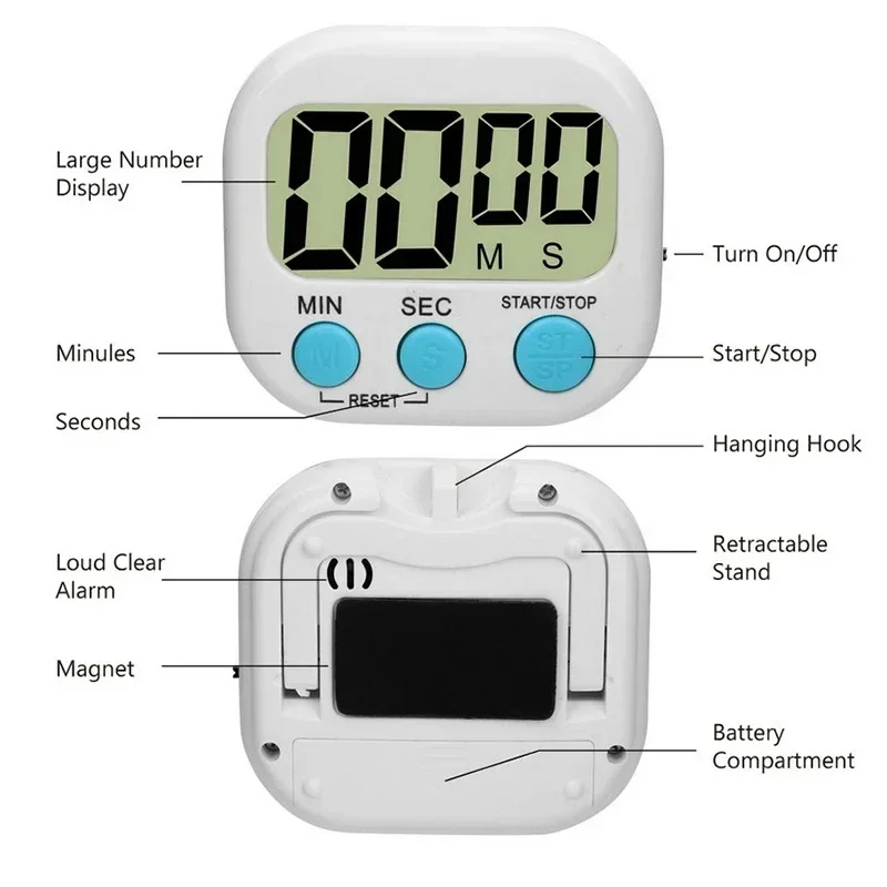 Mini-Digital-Küchentimer, groß – Kitchen Baking Game Bewertung und Preis