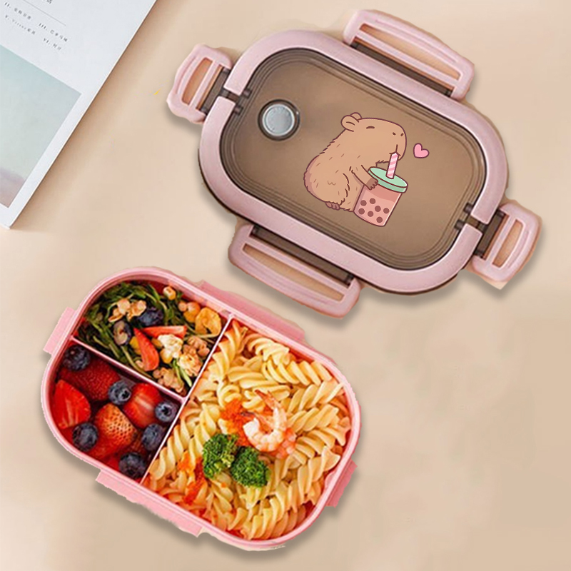 Capybara Bento Lunchbox Anime  – Kitchen Baking Organization Bewertung und Preis