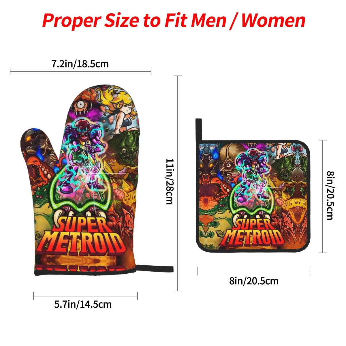 Super Metroid Große Ofenhandsc – Kitchen Baking Game Bewertung und Preis