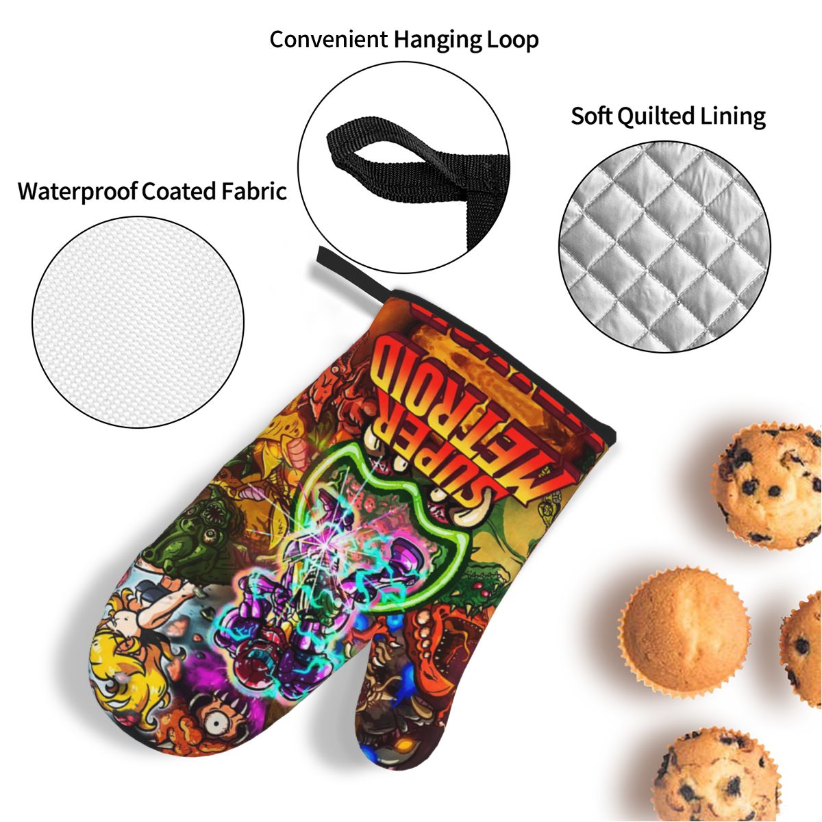 Super Metroid Große Ofenhandsc – Kitchen Baking Game Bewertung und Preis