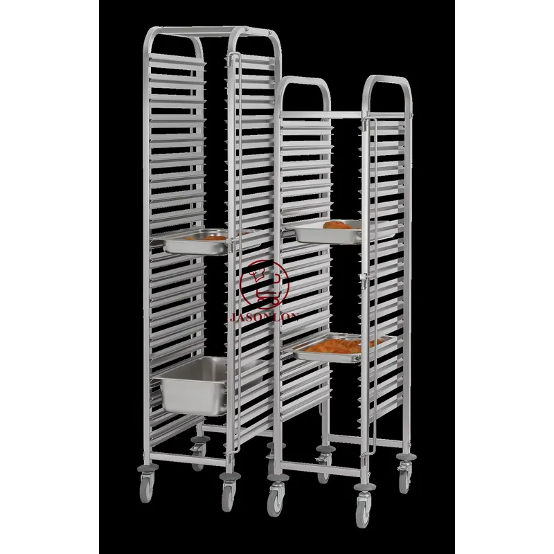 Edelstahl Schwerlast-4-Rad-GN- – Kitchen Baking Trolley Bewertung und Preis