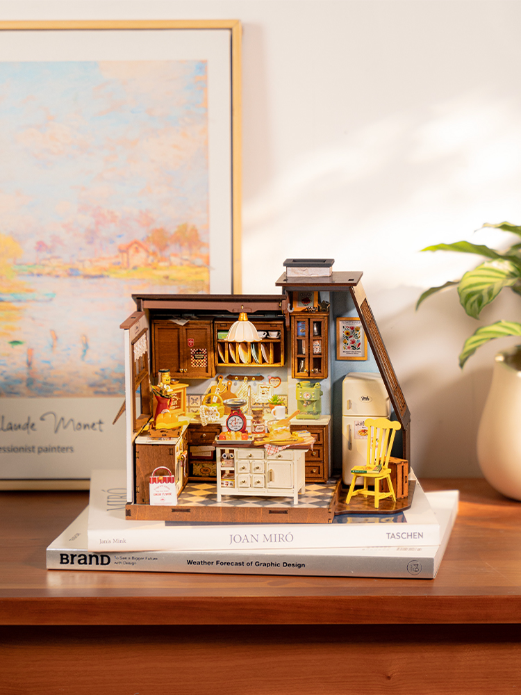 Robotime Rolife Backküche Holz – Homely Baking Kitchen Rolife Bewertung und Preis