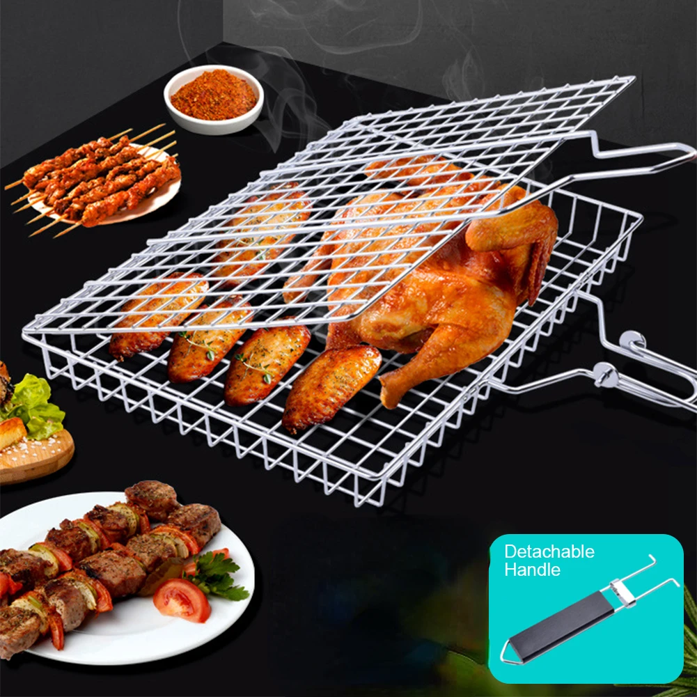 BBQ-Netz aus Edelstahl 304, an – Super Kitchen Baking Mat Bewertung und Preis