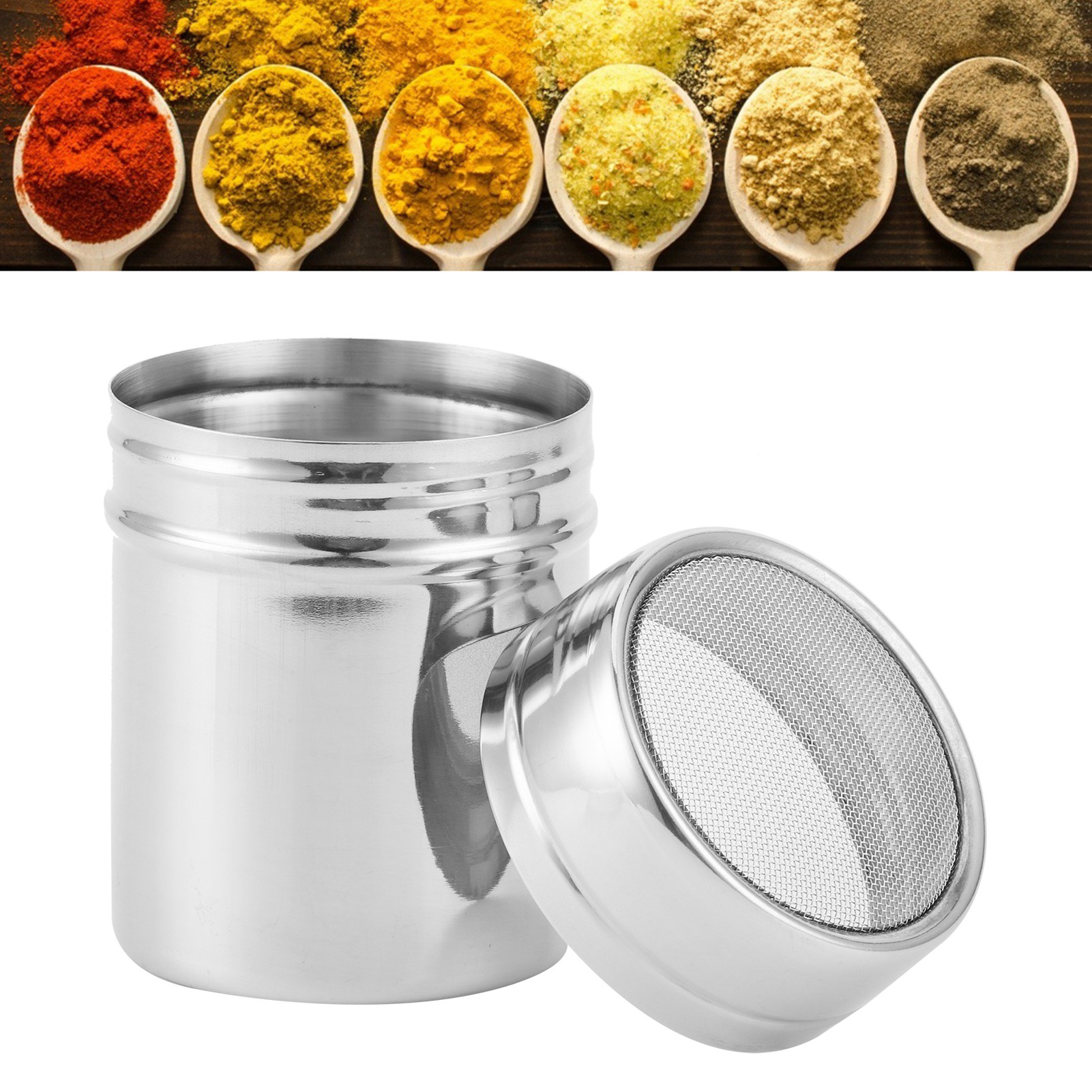 Feinmaschiger Pulverschüttler  – Baking Powder Kitchen Bewertung und Preis