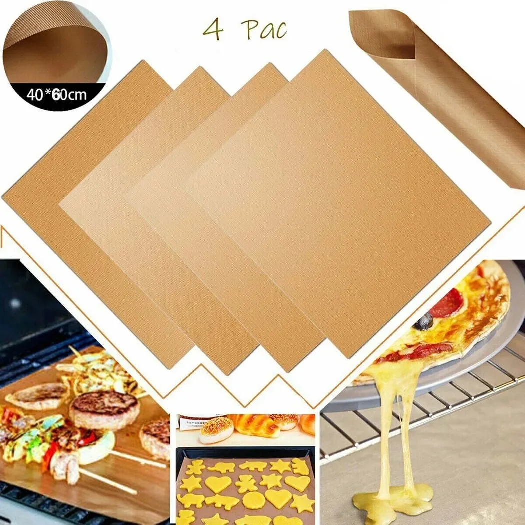 4 stücke Nicht-stick BBQ Grill – Super Kitchen Baking Mat Bewertung und Preis