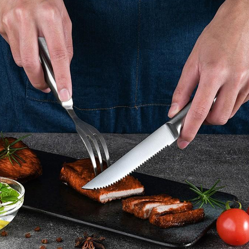 Edelstahl-Steakmesser 1/4/6/8- – Kitchen Baking Utensil Set Bewertung und Preis