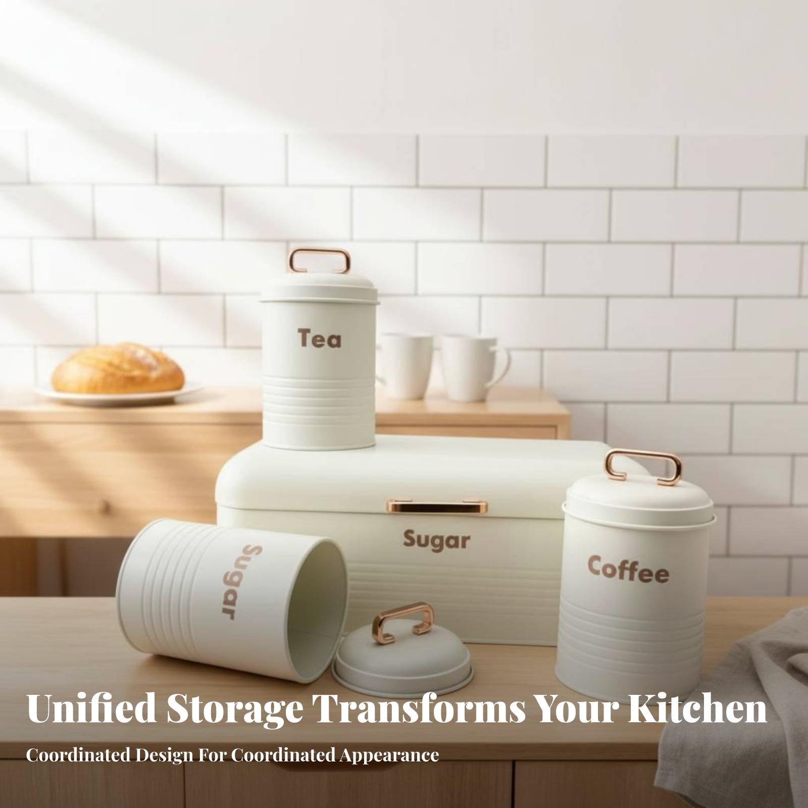 Metall-Brotkasten für die Küch – Kitchen Baking Canisters Bewertung und Preis