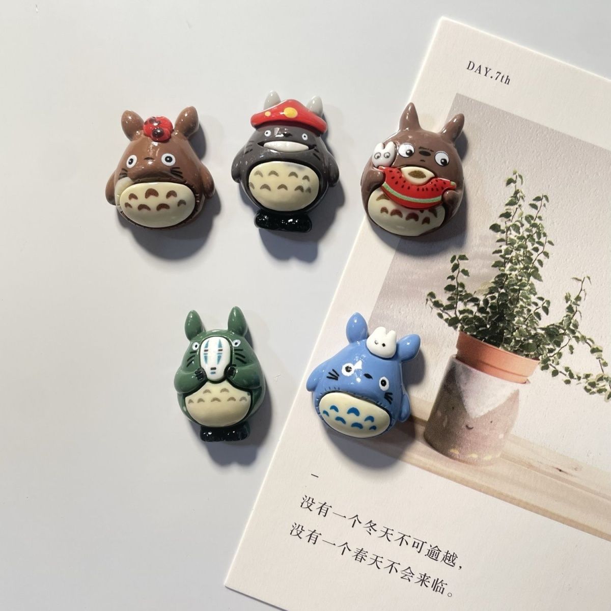 Totoro Anime Harz-Kühlschrankm – Kitchen Baking Organization Bewertung und Preis