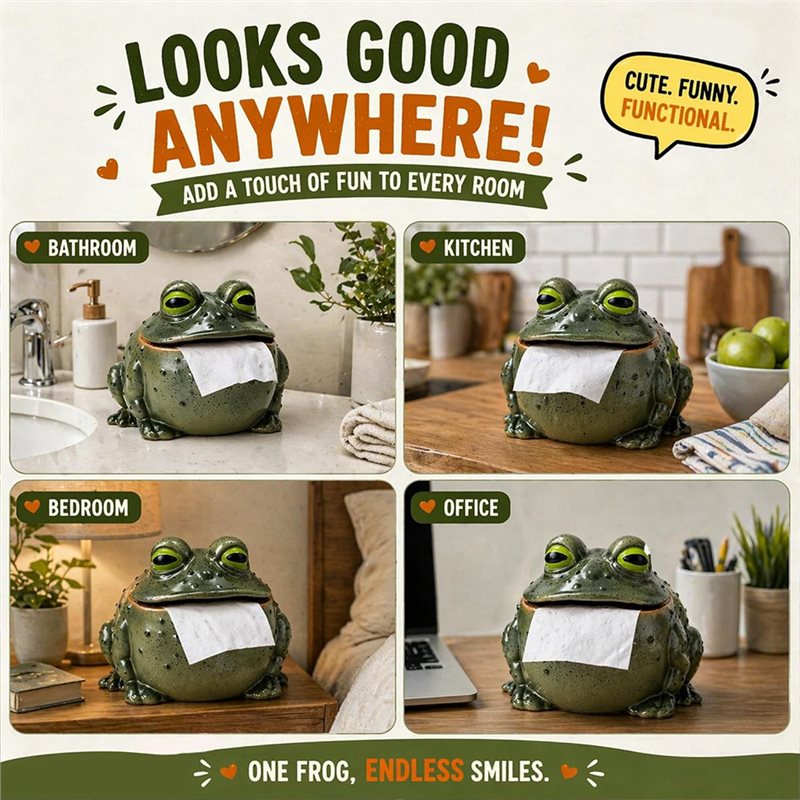 ABRU-Frogs, verspielter Kröten – Kitchen Baking Paper Holder Bewertung und Preis